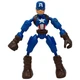 Marvel Bend & Flex Captain America Action Figure Hasbro Bend-Em 2019 No Shield