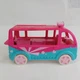 Shopkins GLITZI Ice Cream Truck Food Fair Moose Toys PInk Blue Vehicle Toy