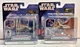 Star Wars Micro Galaxy Squadron Tie Fighter  & Asajj Ventress - 2 Ships Lot