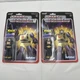 2 Super 7 Transformers Reaction Target Excl Gold Armor Bumblebee Figure New