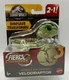 Jurassic World 2-in-1 Hidden Hatchers Dinosaur Egg to Velociraptor Figure NEW
