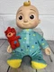 CoComelon Official Musical Bedtime JJ Doll, Soft Plush Body &ndash; Press Tummy Toys