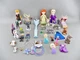 Disney Frozen Wand Jewelry Dolls Figures Arendell Castle Furniture Lot Anna Olaf