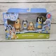 Moose Toys Bluey Bluey And Family 4 Pack 2018 3" Figures Bingo Chilli Bandit New