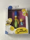 Jakks Pacific Wave 3 The Simpsons Marge And Maggie Action Figure Set .  New