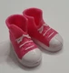 NICKELODEON JOJO SIWA DOLL SHOES HOLD THE DRAMA PINK & WHITE SNEAKERS ONLY CUTE