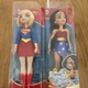 DC Wonder Woman Action Doll - GBY55 And Super Woman Brand New