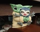 GROGU figure hugging ANZELLAN bad baby! Star Wars IG-12 Hasbro branded