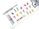Kenner PDT-8 PDT8 Vintage Star Wars replacement Sticker set + BONUS   'READ'