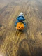 Smurfs 20136 Pumpkin Smurf VTG Halloween Figure Schleich Figurine Jack O Lantern