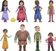 Mattel Disney Wish The Teens Mini Doll Set 8 Posable Dolls & Star Mini figures