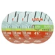 LOZLIN 3-Pack 4.5" Diamond Multi-Purpose Saw Blades - Heavy Black And Blue 