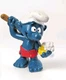 Bathing Smurf Sauna Smurf Bath Soap Vtg 1979 Figure Toy Schleich Peyo -A15