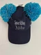 Tokyo Disney Sea 25th Anniv Sparkling Jubilee Pom Pom Navy Ear Cap Hat