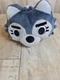 ROBLOX Piggy Doughmigos Willow Head Mini Pillow Plush PhatMojo Gray Stuffed