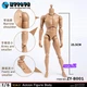 ZYTOYS 1:6 B001 Narrow Shoulder Joints Flexible Male Action Figure Model Toys