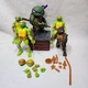 TMNT Playmates BST AXN V2 Toys Storage Shell Donatello Action Figure Lot 
