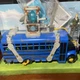 NEW W/o Box Fortnite Battle Bus Vehicle Pack With Recruit Jonesy Figure