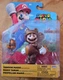 NEW Jakks 42001 TANOOKI MARIO 4 Inch Mini-Figure + LEAF Mario Bros Nintendo