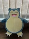 Pokemon Snooze Action Snorlax Large Plush 11" Inch Talking Sound Vibration