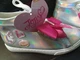 NWT Nickelodeon JoJo Siwa Shoes Size 4 Neon Rainbow Sequin High-Top Sneaker. A22