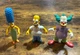 The Simpsons Krusty Clown Marge Homer Playmates World of Springfield Figures Lot