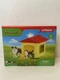 Schleich 42573 Friendly Dog House Dog Kennel toy dogs Australian Shepherd toys