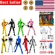 Completed Assembly 9pcs Titan 13 Robot Action Figures w/Accessories Desk