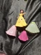Disney Princess Belle Beauty & The Beast MagiClip With 4 Rubber Dresses 5 Piece
