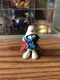1966 Spy Smurf Caped Secret Agent Hong Kong Peyo Schleich 20008 Vintage Figure