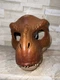 Jurassic World T-REX TYRANNOSAURUS REX Brown Dinosaur Mask Moveable Jaw