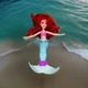 Disney Ariel Little Mermaid Doll 2016 Hasbro Blue Streak In Hair Articulated 12"