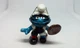 Vtg Smurfs Baseball Catcher Smurf Figurine 2" Co figure 20146 Schleich Peyo 1981