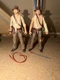 Hasbro Indiana Jones Action Figure Two Indiana Jones Figures
