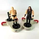 WWF Steve Austin & Undertaker Ring Warriors - WWE 1998 Toy Island Titan Sports