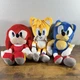 Jakks Pacific Sonic The Hedgehog Plush Sonic Tails Knuckles