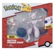 Pokemon Figure 2-Pack Mew And Mewtwo Dual Sealed Jazwares Collectible