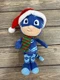 PJ Masks Catboy Plush Toy With Santa Hat & Scarf 10" Just Play