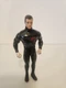 Kenner Dark Knight Collection Batman Bruce Wayne Rare Black Hair Defect Figure