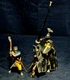 Schleich Blue & Black Knights Horse Weapons 70003 & 70032 2003