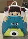 Loungefly Monsters, Inc. Mini Backpack Disney Boo Sulley Mike
