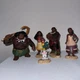 Disney Moana Island Figurine 5 Figure Set Maui Pua Hei Hei Sina Tui 