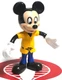 Disney Mickey Mouse Adventureland Bendable Bendy Figure 1980 ARCO
