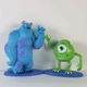 Disney Monsters Inc Pixar Figure Set Sulley Mike Mattel 2019 2pc Cake Topper Toy