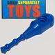 Vtg Super Powers Delta Probe One SIDE CANNON gun kenner vehicle blue weapon part