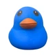 Jumbo Squishy Duck Laffy Quacks Stress Toy Sunny Days Squeeezy Royal Blue