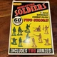 Schylling Retro Miniature Soldiers 60 pieces 2 Different Colored Armies WWII