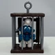 Smurfs 40212 Prisoner Cage Smurf Jail Vtg Schleich Peyo Figurine - COMPLETE