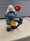 Smurfs Hiker Smurf 20041 Figure Vintage 1970s PVC Schleich Collector Figurine