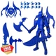 Pthjswj Titan 13 Robot Figure Blue
